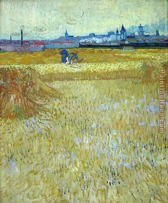 Vincent van Gogh Les Moissonneurs 1888